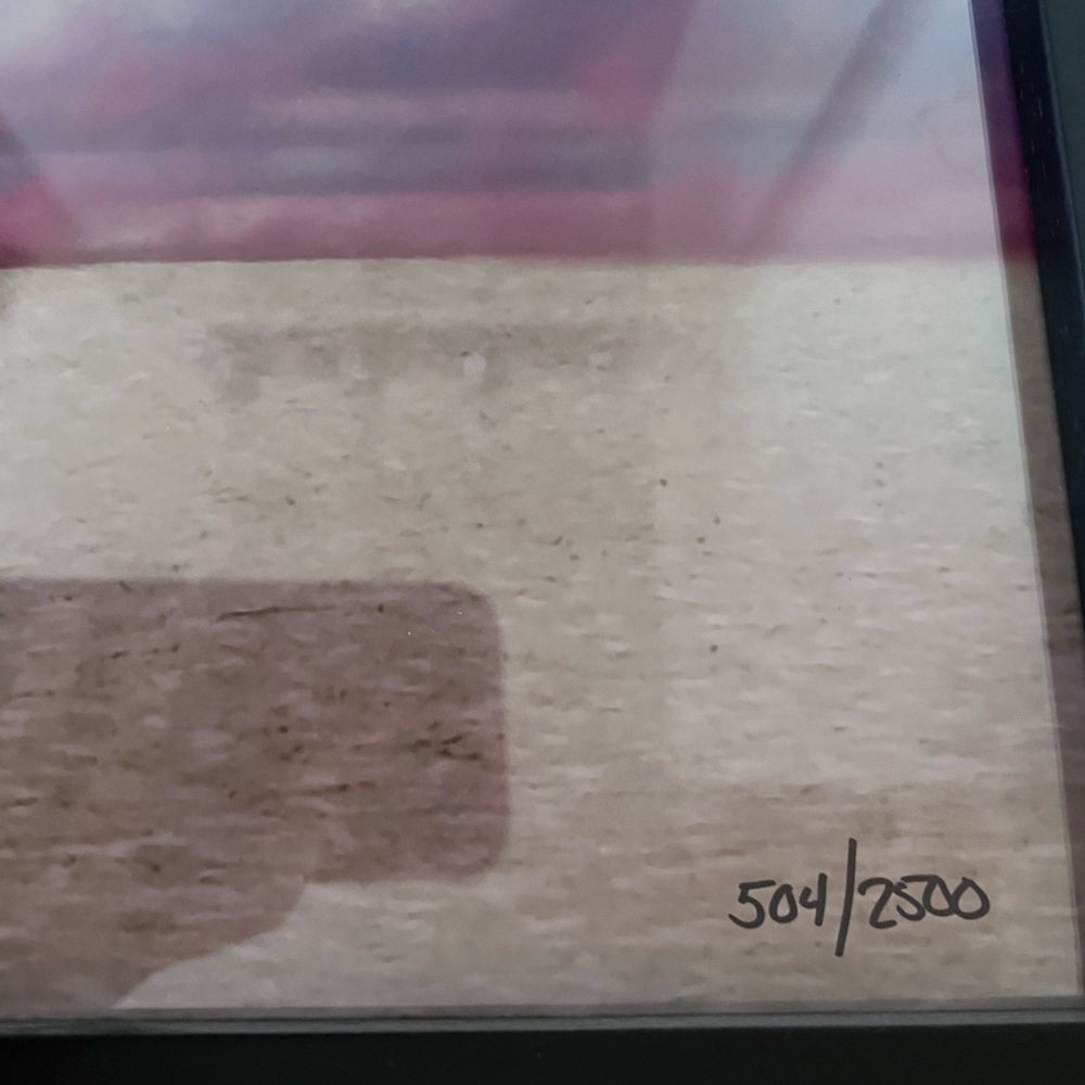 Taylor Swift Getaway Car Reputation lithograph poster - Picture 2 of 3